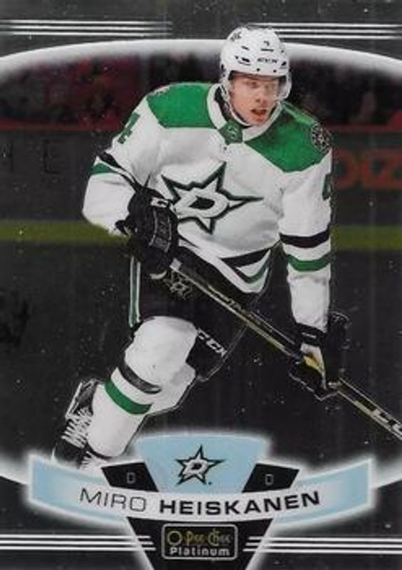 Miro Heiskanen 2019 O-Pee-Chee Platinum #31 Base RAW