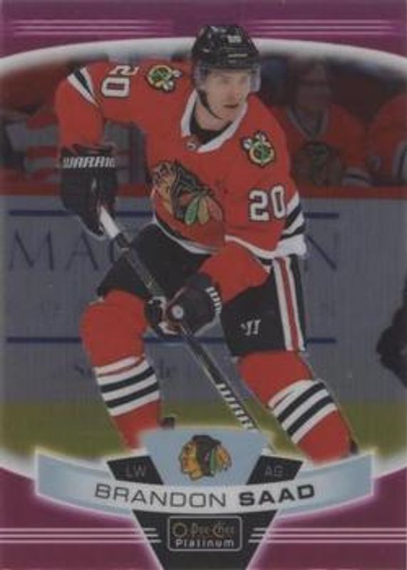 2019 O-Pee-Chee Platinum #33 Matte Pink