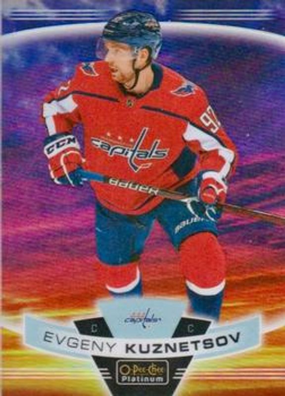 Evgeny Kuznetsov 2019 O-Pee-Chee Platinum #117 Sunset RAW