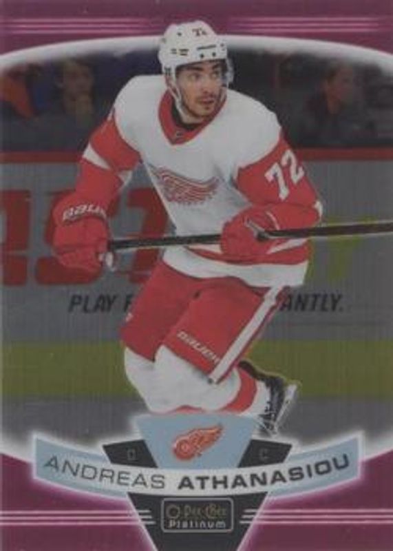 Andreas Athanasiou 2019 O-Pee-Chee Platinum #62 Matte Pink RAW