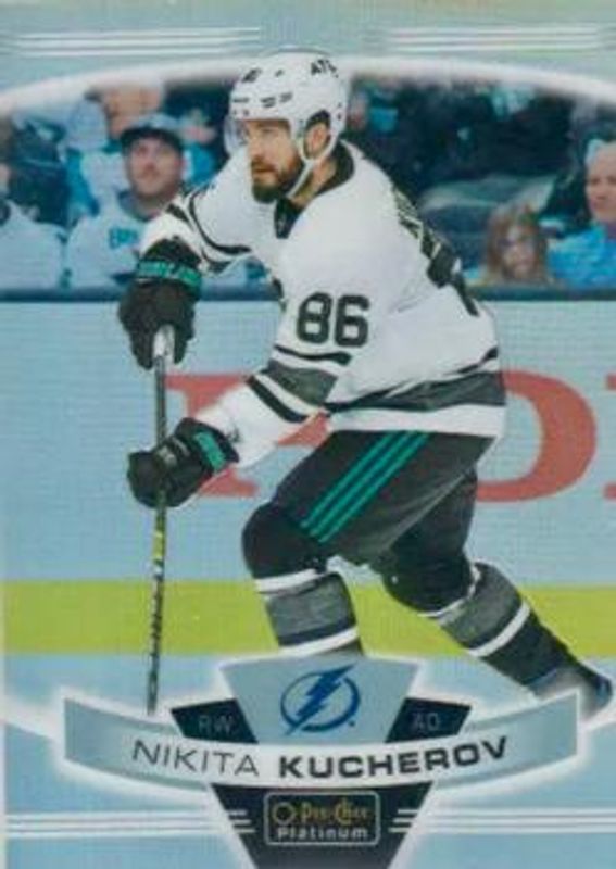 Nikita Kucherov 2019 O-Pee-Chee Platinum #100b Base RAW