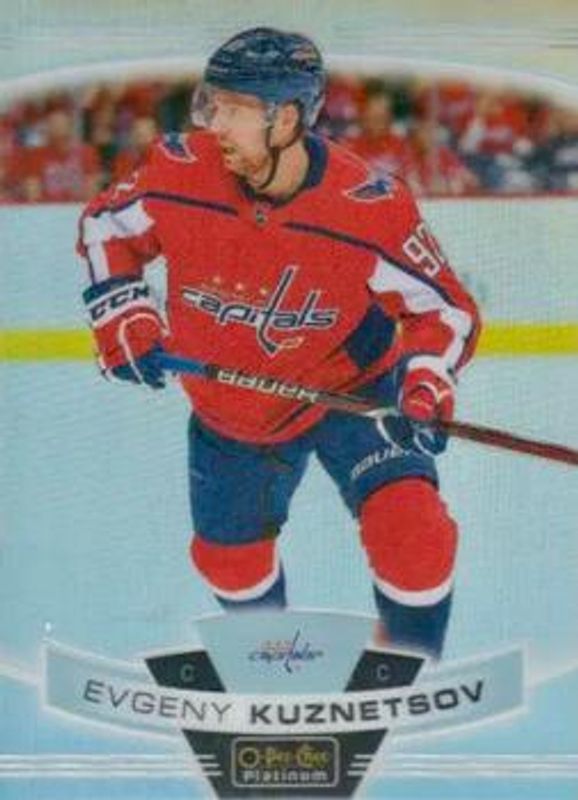 Evgeny Kuznetsov 2019 O-Pee-Chee Platinum #117 Rainbow RAW