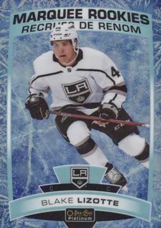 Blake Lizotte 2019 O-Pee-Chee Platinum #174 Arctic Freeze /99 Rookie RAW