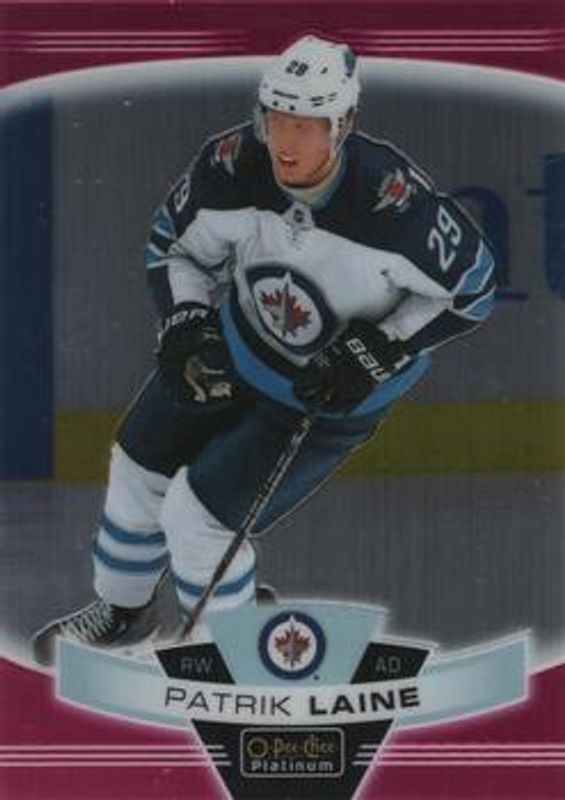 Patrik Laine 2019 O-Pee-Chee Platinum #48 Matte Pink RAW