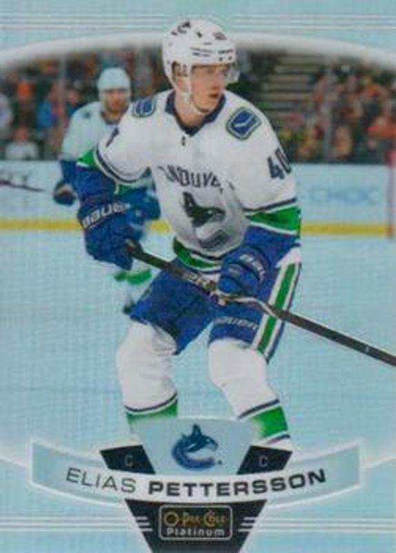 Elias Pettersson 2019 O-Pee-Chee Platinum #129 Rainbow RAW