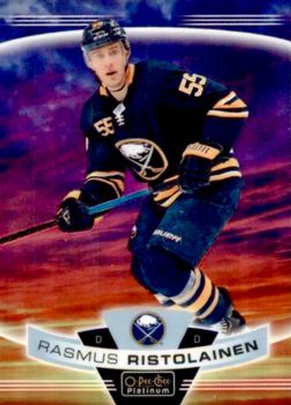 Rasmus Ristolainen 2019 O-Pee-Chee Platinum #77 Sunset RAW