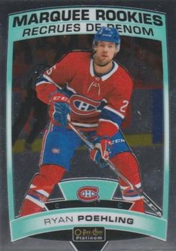 Ryan Poehling 2019 O-Pee-Chee Platinum #197 Base Rookie RAW