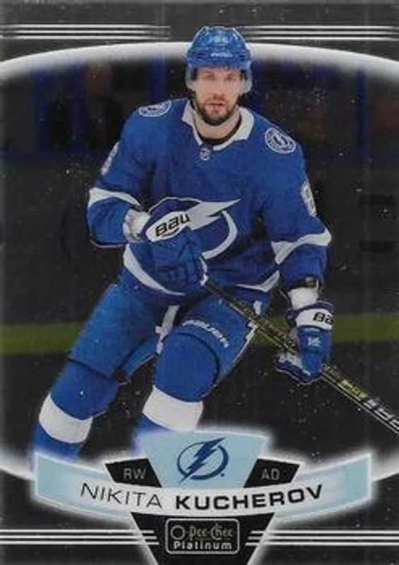 Nikita Kucherov 2019 O-Pee-Chee Platinum #100 Base RAW