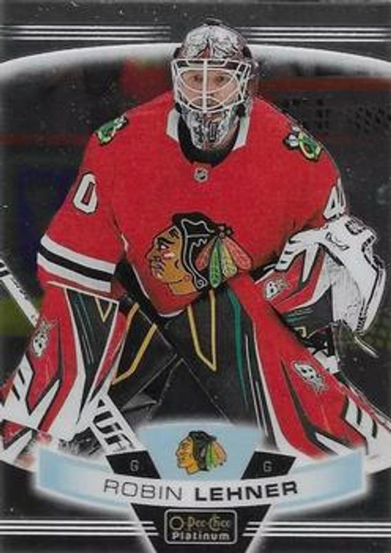 Robin Lehner 2019 O-Pee-Chee Platinum #95 Base RAW