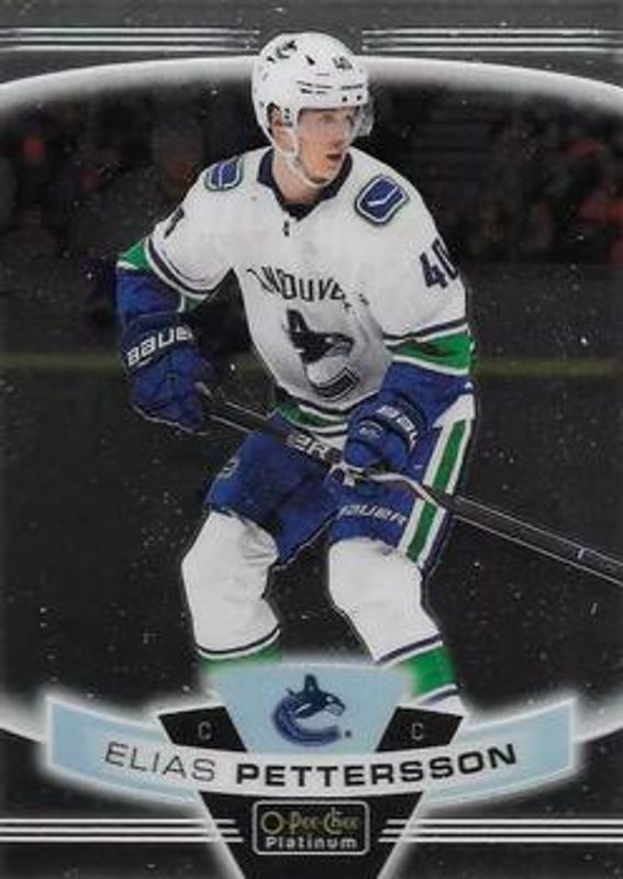 Elias Pettersson 2019 O-Pee-Chee Platinum #129 Base RAW