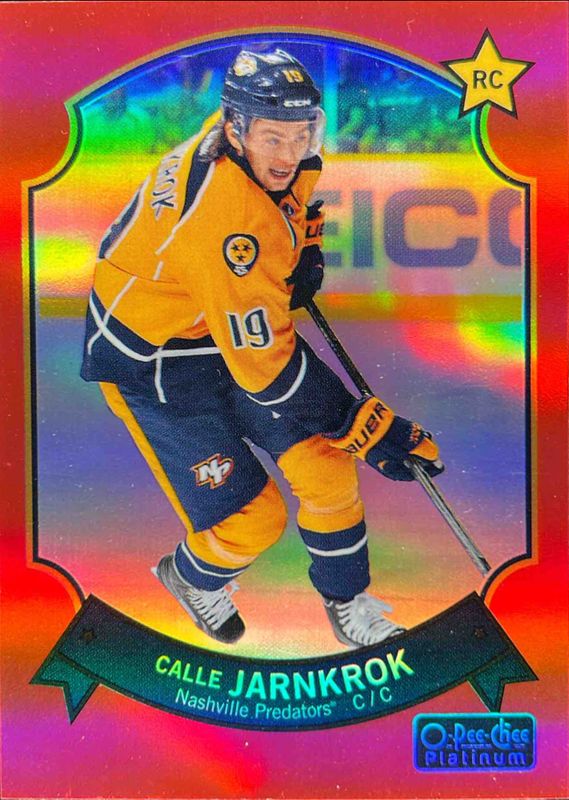 Calle Jarnkrok 2014 O-Pee-Chee Platinum #94 Retro - Rainbow Red Rookie RAW