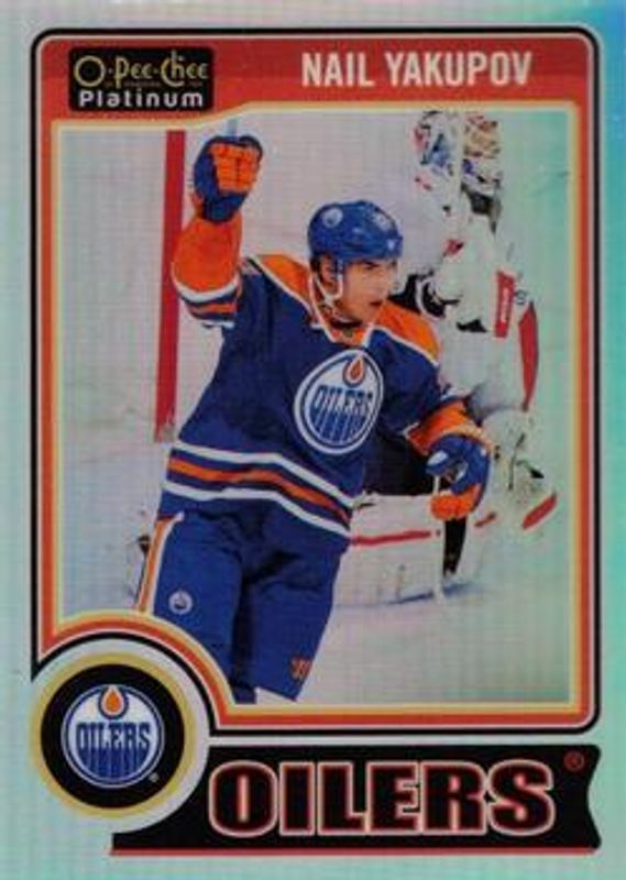 Nail Yakupov 2014 O-Pee-Chee Platinum #98 Rainbow RAW