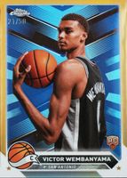Victor Wembanyama 2023 Topps Chrome #1 Gold Refractor /50 Price