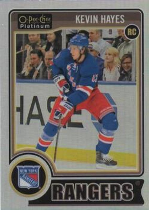 Kevin Hayes 2014 O-Pee-Chee Platinum #178 Rainbow Rookie RAW