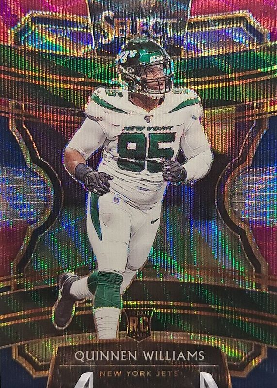 Quinnen Williams 2019 Select #79 Concourse Tri-Color /199 Rookie RAW