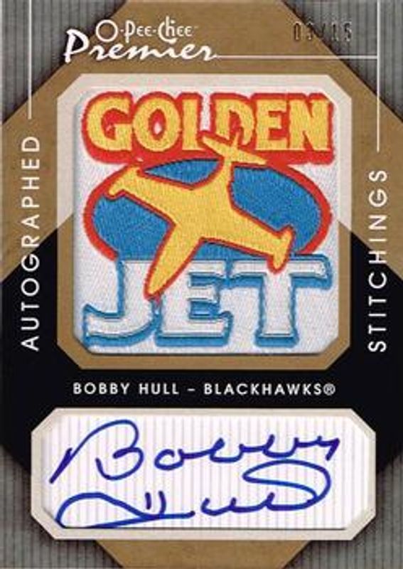 2007 O-Pee-Chee Premier #APS-BH Autographed Premier Stitchings SP /15