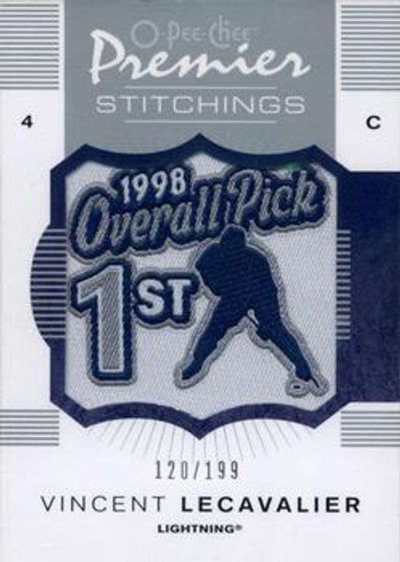 2007 O-Pee-Chee Premier #PS-VL Stitchings /199