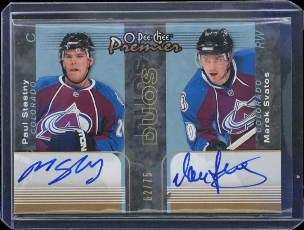 2007 O-Pee-Chee Premier #PP2-SS Duos Signatures /75