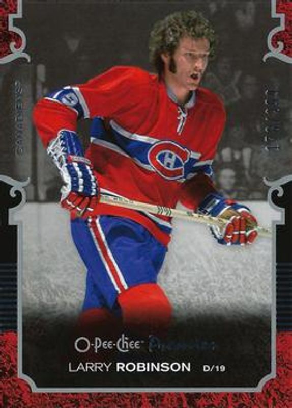 Larry Robinson 2007 O-Pee-Chee Premier #18 Base /299 RAW