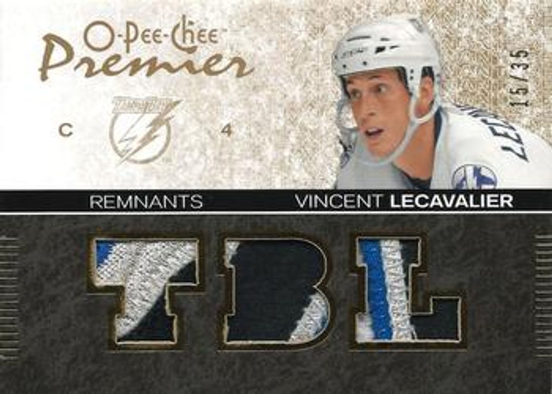 2007 O-Pee-Chee Premier #PR-VL Remnants Triples Patches /35