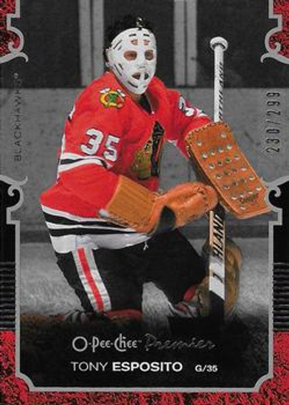 Tony Esposito 2007 O-Pee-Chee Premier #35 Base /299 RAW