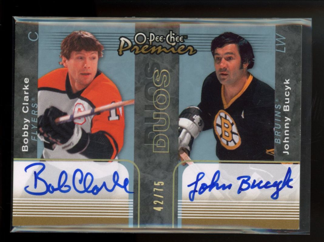 2007 O-Pee-Chee Premier #PP2-BC Duos Signatures /75