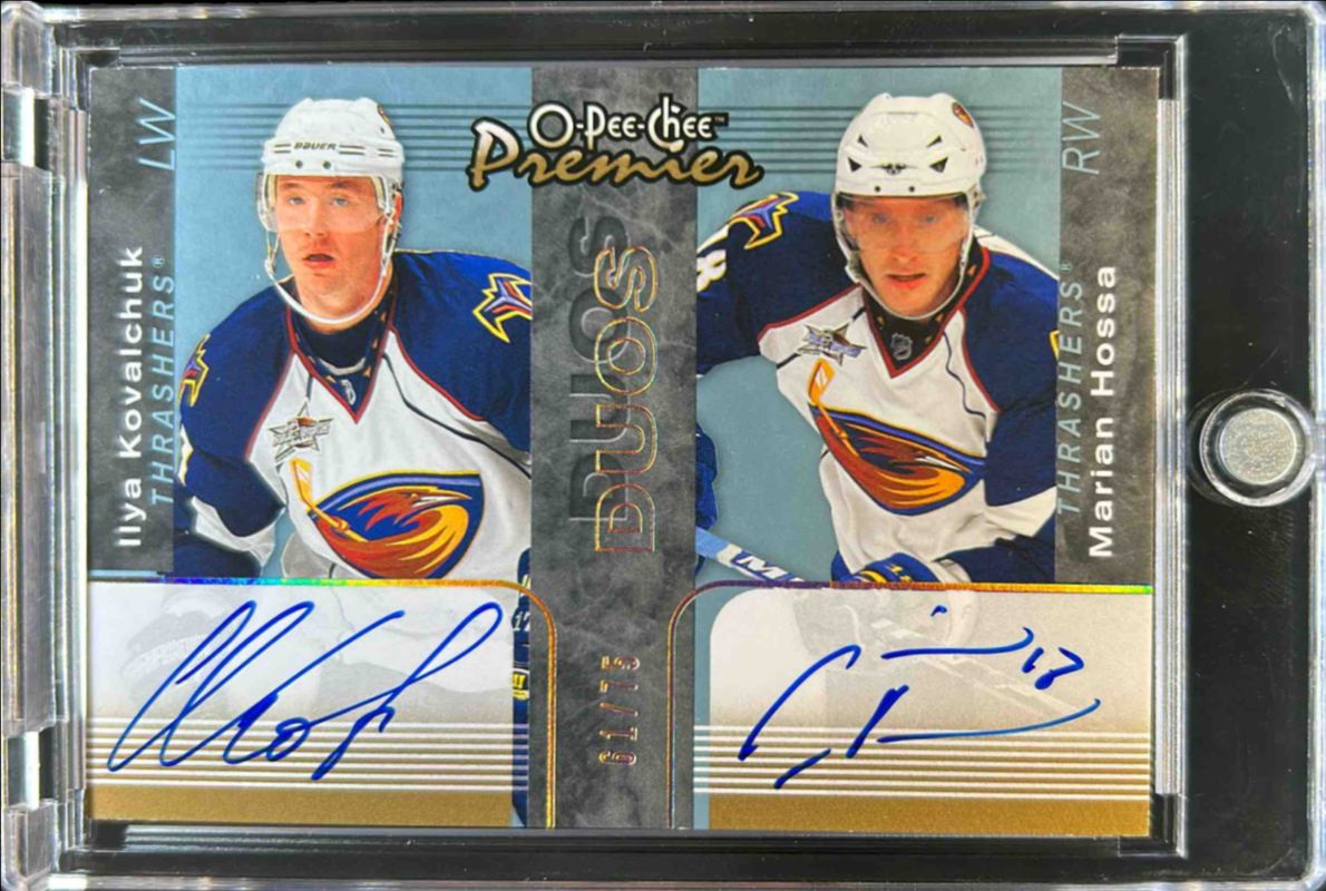 2007 O-Pee-Chee Premier #PP2-HK Duos Signatures /75
