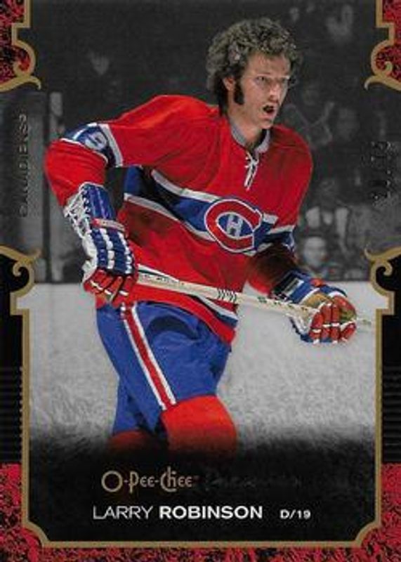 Larry Robinson 2007 O-Pee-Chee Premier #18 Gold /50 RAW