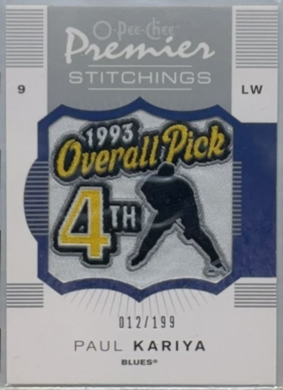 2007 O-Pee-Chee Premier #PS-PK Stitchings /199