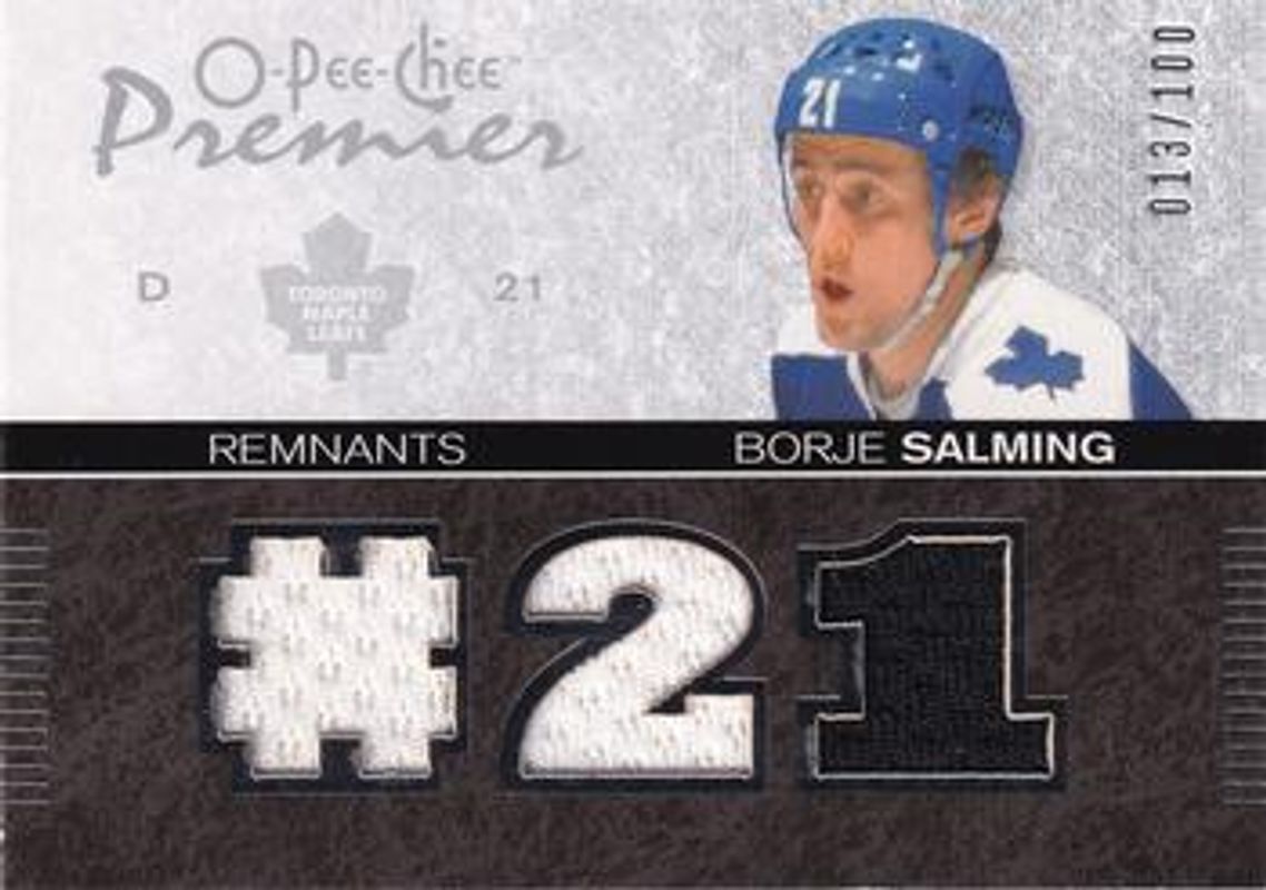 2007 O-Pee-Chee Premier #PR-SA Remnants Triples /100