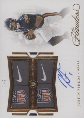 2021 Flawless #RDPA-JFI Rookie Dual Patch Auto - Bronze /6