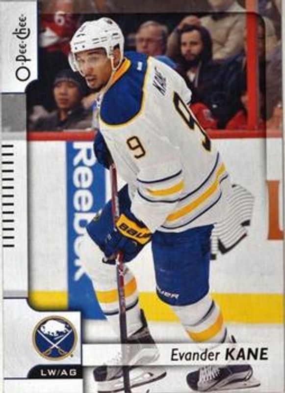 Evander Kane 2017 O-Pee-Chee #82 Base RAW