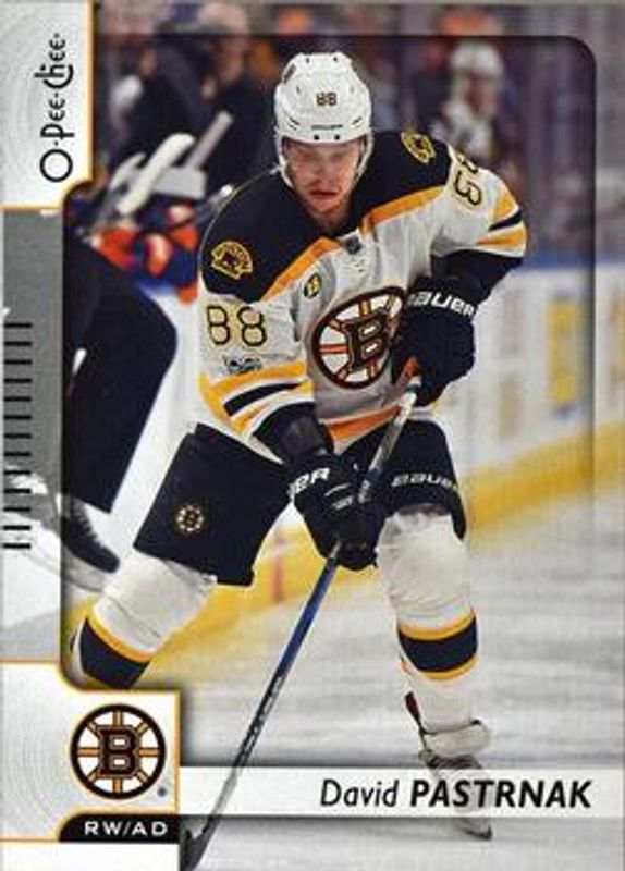 David Pastrnak 2017 O-Pee-Chee #44 Base RAW