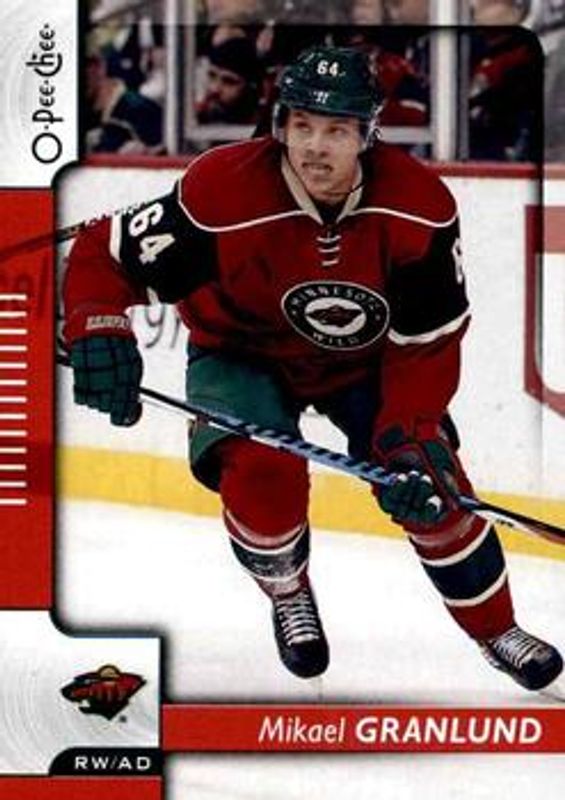 Mikael Granlund 2017 O-Pee-Chee #144 Red RAW