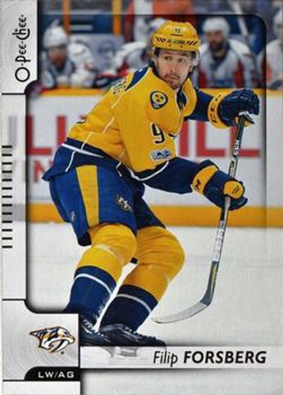 Filip Forsberg 2017 O-Pee-Chee #344 Base RAW