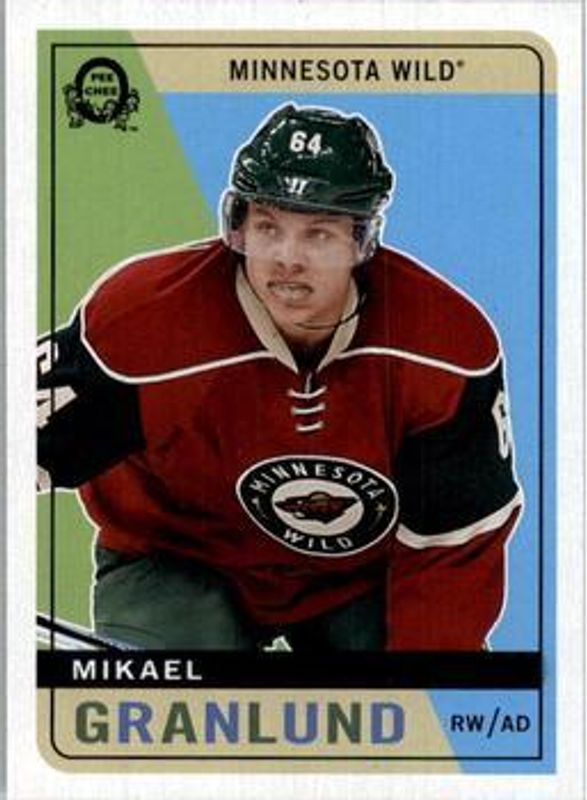 Mikael Granlund 2017 O-Pee-Chee #144 Retro Blank Back RAW