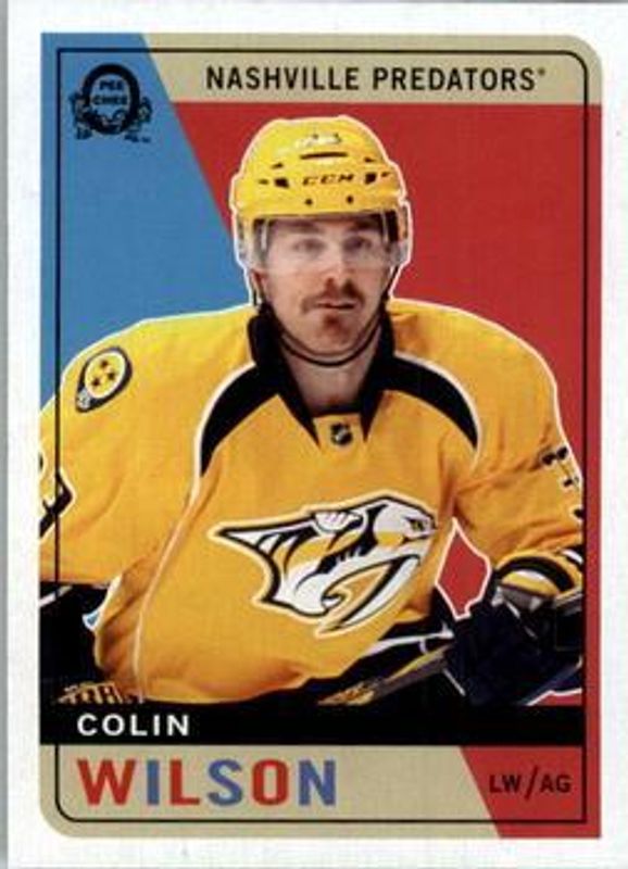 Colin Wilson 2017 O-Pee-Chee #457 Retro Blank Back RAW