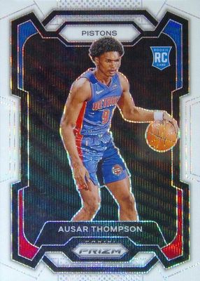 その他 Ausar Thompson Hoops Rookie Card  auto AUSAR THOMPSON AUTO 2023-24 Panini NBA Hoops Hot Signatures