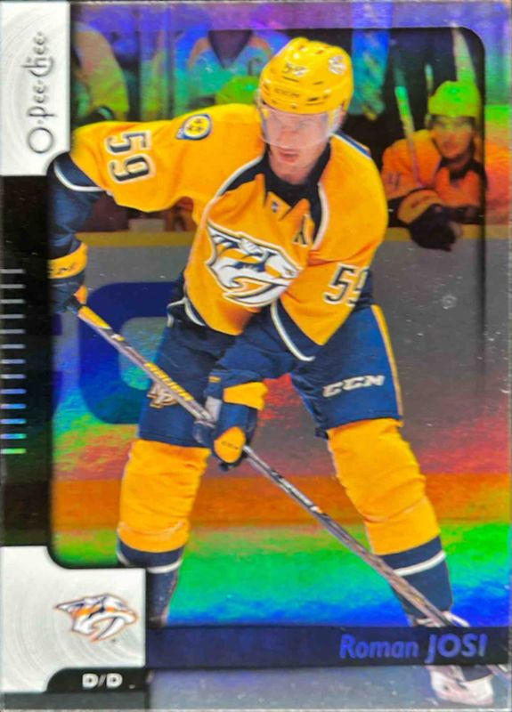 2017 O-Pee-Chee #410 Black Rainbow Foil /100