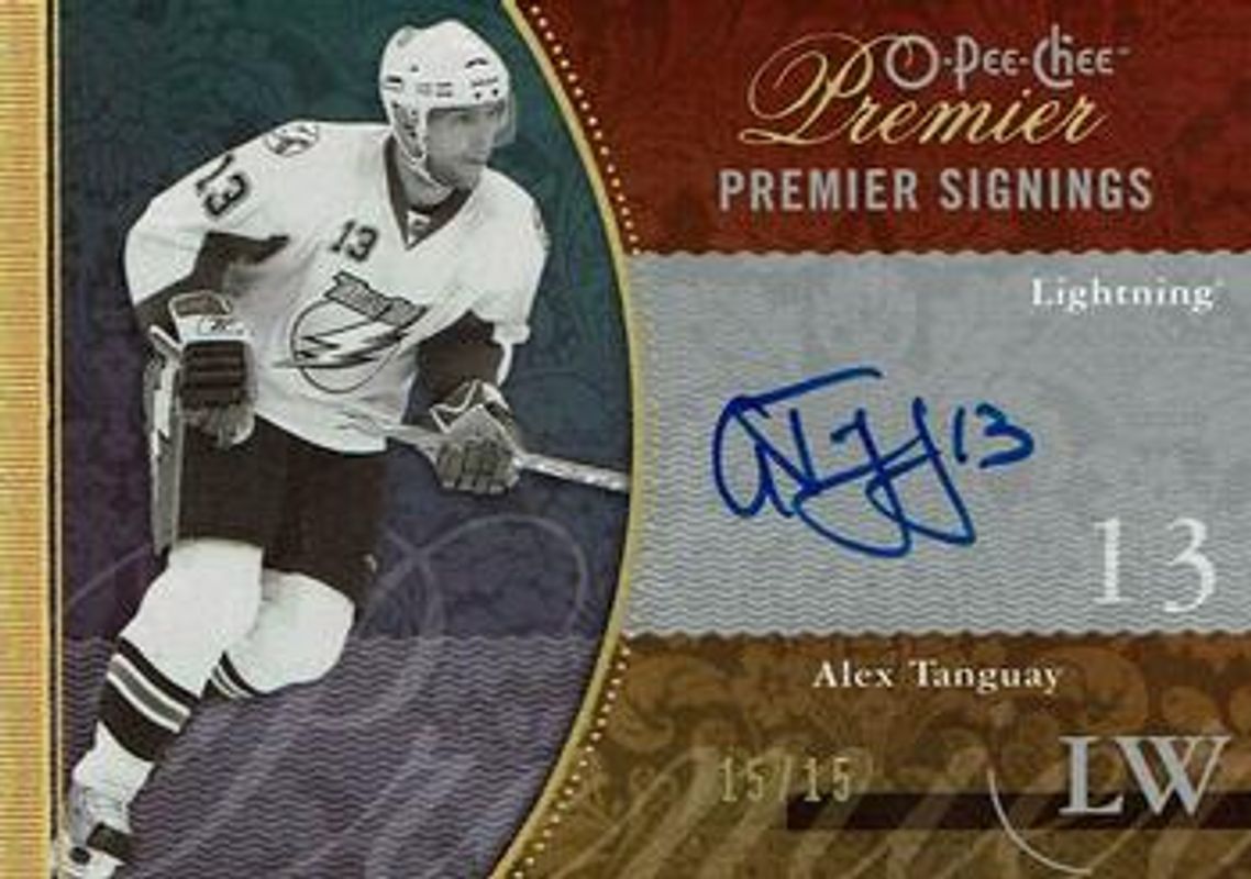 2009 O-Pee-Chee Premier #PS-AT Signings - Gold /15