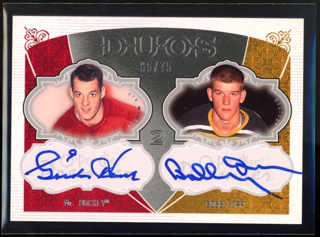 2009 O-Pee-Chee Premier #PS2-EO Signings Duals /25