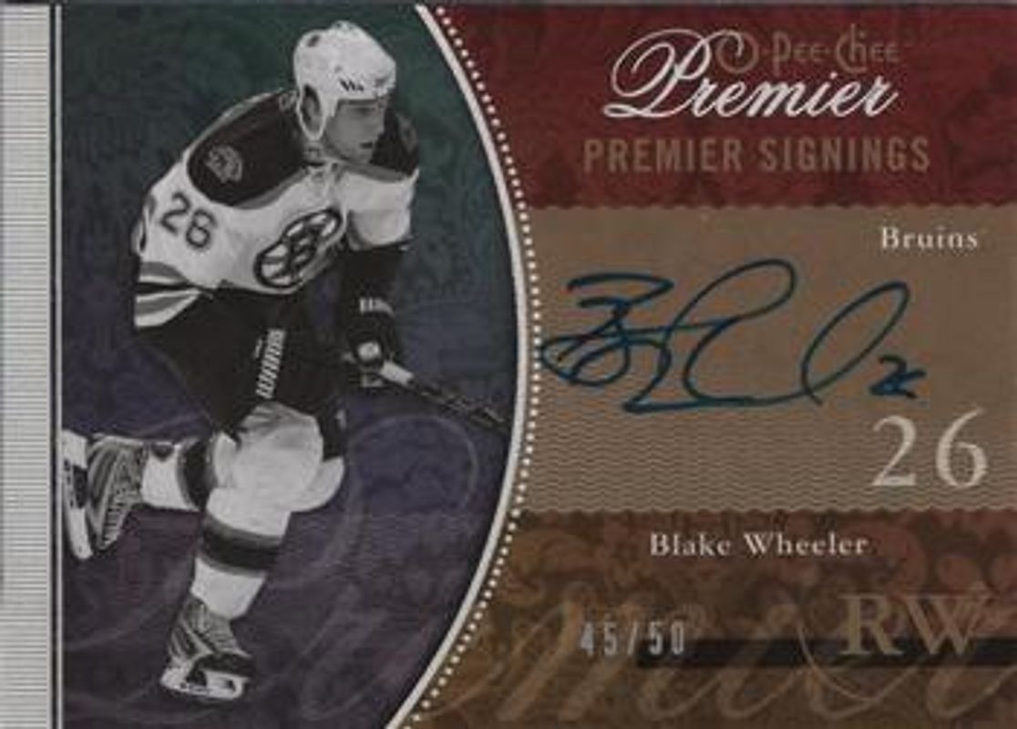 2009 O-Pee-Chee Premier #PS-BW Signings /50