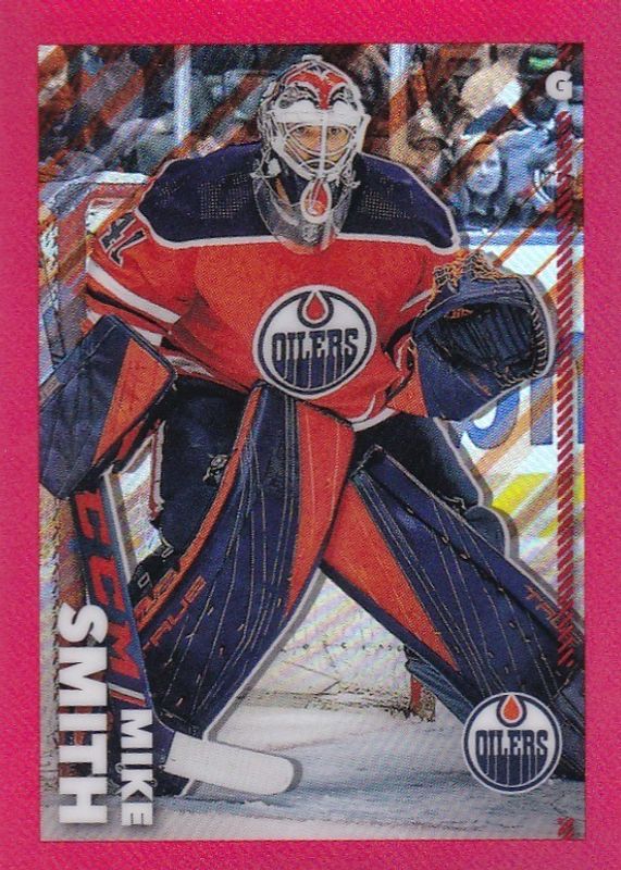 2022 Topps Chrome NHL Sticker Collection #199 Red Refractor /5