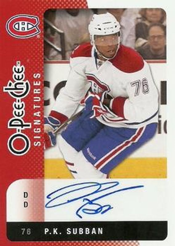 2010 O-Pee-Chee #OS-PS Signatures