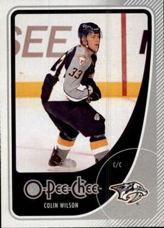 Colin Wilson 2010 O-Pee-Chee #200 Base RAW