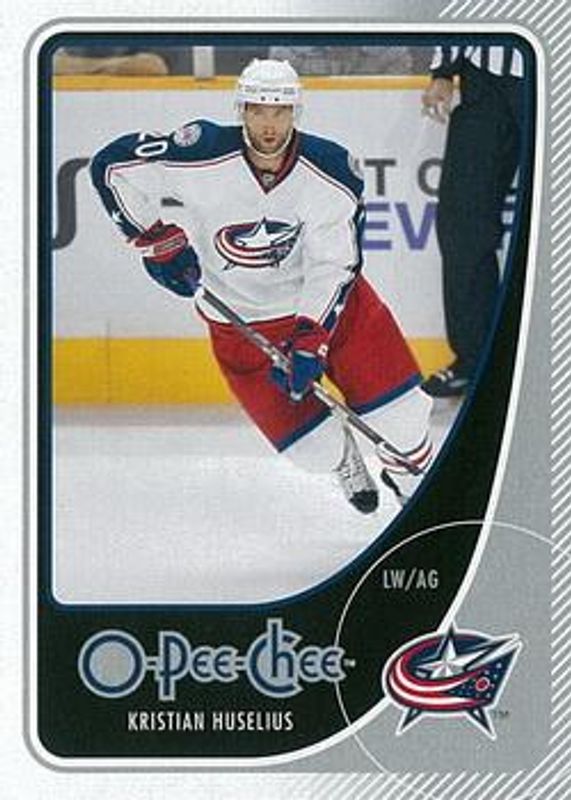 Kristian Huselius 2010 O-Pee-Chee #283 Base RAW