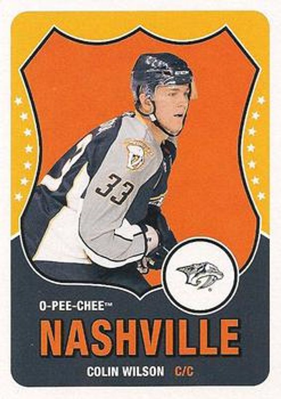Colin Wilson 2010 O-Pee-Chee #200 Retro RAW