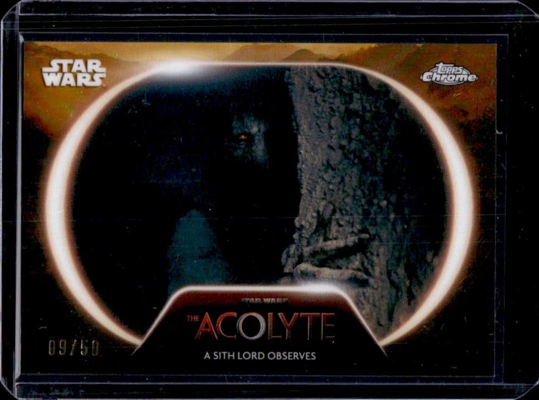 2025 Topps Chrome Star Wars #AC-21 Acolyte - Gold Refractor /50