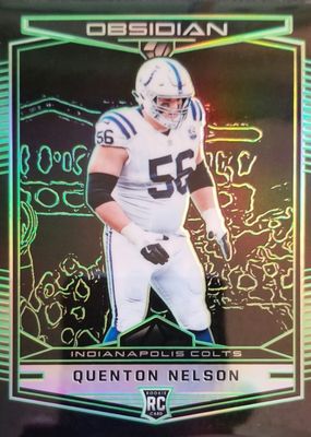 2018 Obsidian #142 Electric Etch Green /25