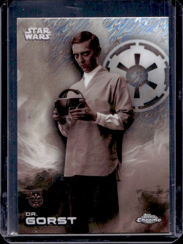2025 Topps Chrome Star Wars #34 Black & White Shimmer Refractor